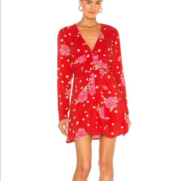 Free People Dresses & Skirts - NWT Date Night Mini Dress in Strawberry Combo
